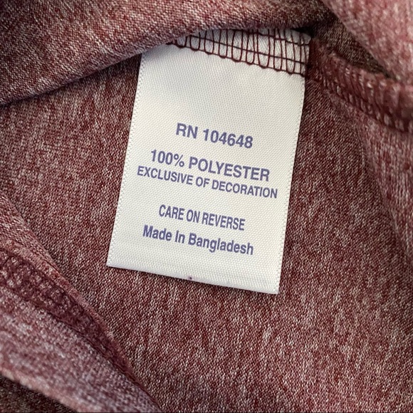 Rivalry Threads Maroon “Montana Grizzlies” Tee S - Picture 6 of 9